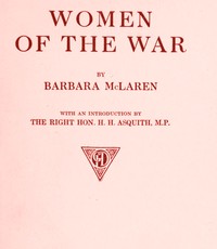 Cover of Women of the war — Context and Discussion