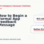 How to Begin a Formal App Feedback Message