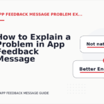 How to Explain a Problem in App Feedback Message English