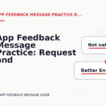 App Feedback Message Practice: Request and Reply Examples