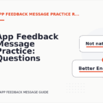 App Feedback Message Practice: Questions and Answers